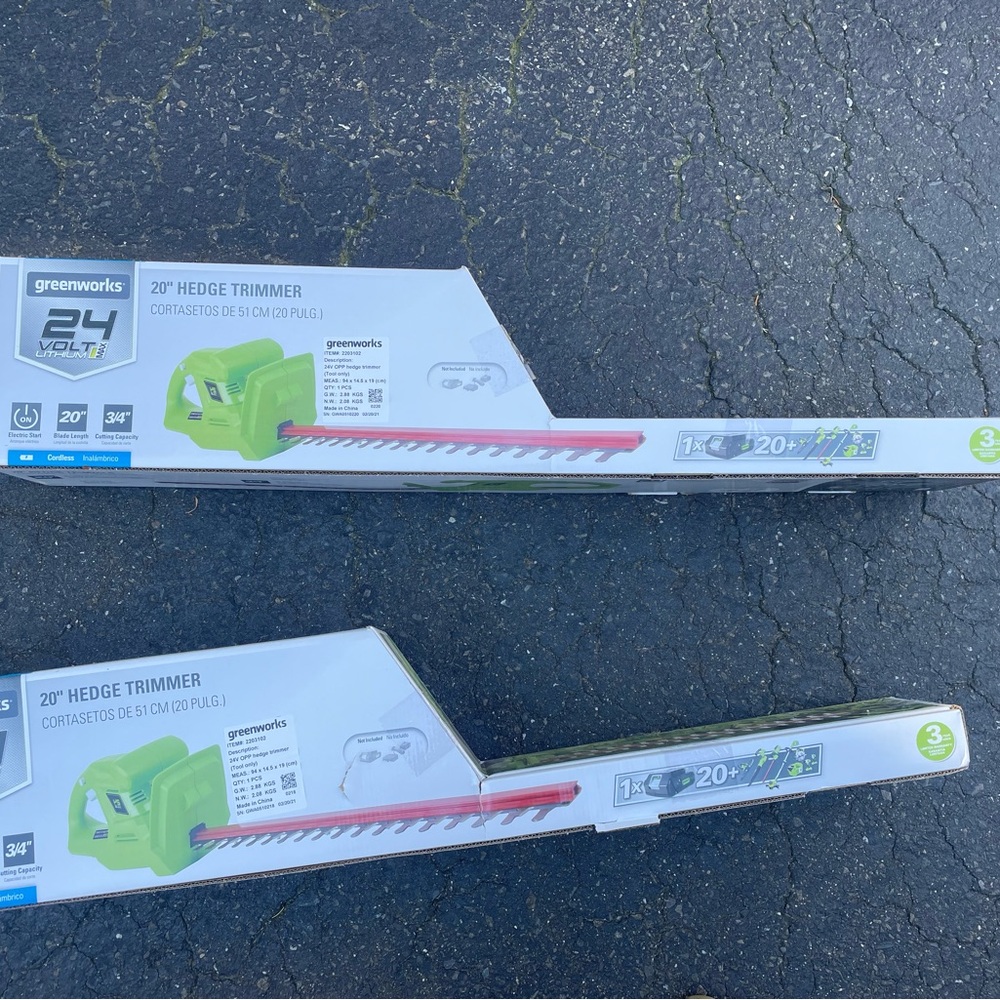 Greenworks trimmer